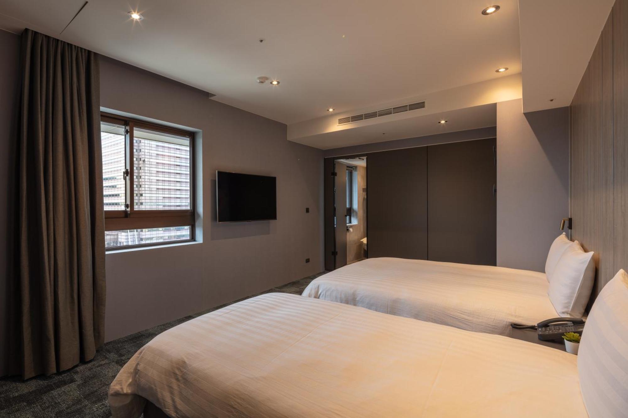 Roaders Plus Hotel - Taipei Station Pokój zdjęcie